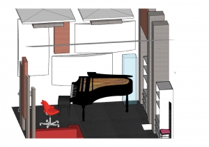 Räumlichkeiten Musikschule Subito Studio zimmerli
