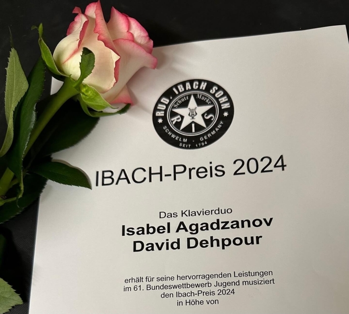 IBACH Preis 2024 Schüler Musikschule Subito